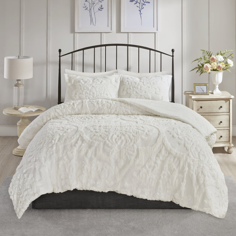 Ophelia & Co. Worrell Chenille Comforter Set & Reviews Wayfair